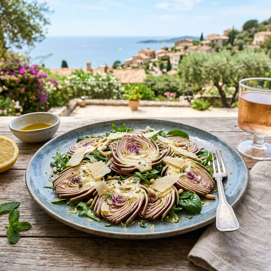 Salade d'Artichauts Crus